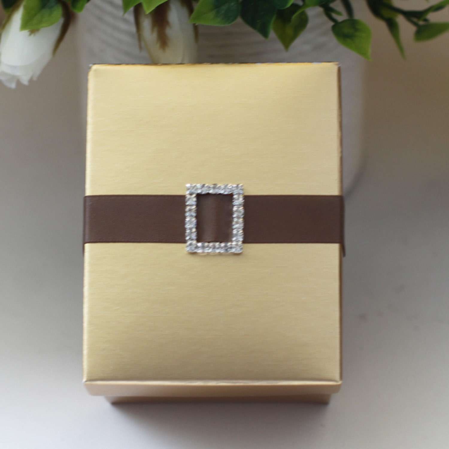 Gold Candy Box Simple Style Wedding Box Wedding Supplies Wholesale